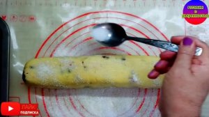 Песочное печенье с черной смородиной.  Простой рецепт ягодного печенья.