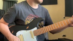 JET Guitars JS-800 Relic, quick Test,
