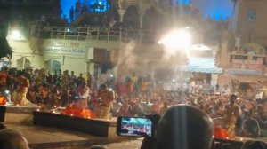 Варанаси. Вечерняя церемония поклонения Гангу / Varanasi. Ganges evening worship ceremony Aarti