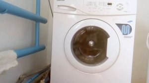 Samsung WF-F1061 Полоскание и Отжим Без Отжима
