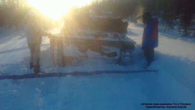 Как мы ездили на ГАЗ 71 по глубокому снегу смотреть онлайн