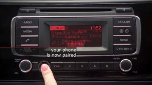 KIA RIO - BLUETOOTH PAIRING