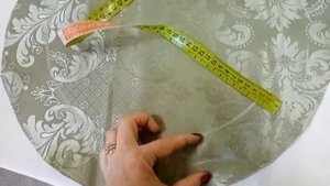 Чехол на круглый табурет