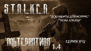 S.T.A.L.K.E.R - Альтернатива 1.4 ( За сталкера) 12 серия "Жена Алкаша" - "Документы для Норрис"