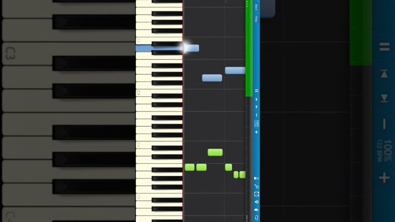 Delta Goodrem - Believe Again (из рекламы Bonaqua) #pianotutorial #shorts #synthesia