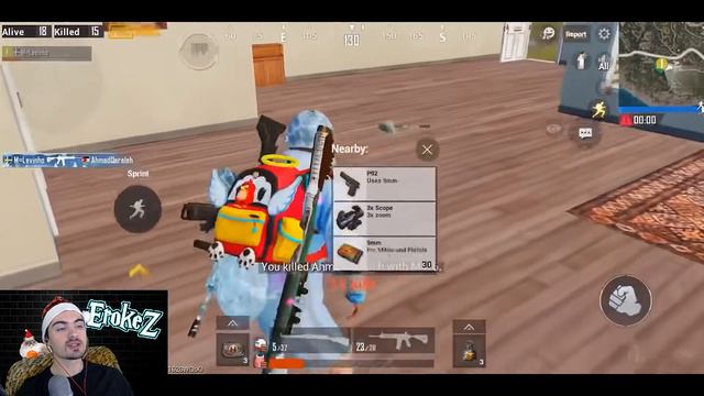 ДИКИЙ СЕТАП AWM И ГРОЗА ГАРАНТИРОВАЛИ ЕМУ ПОБЕДУ В PUBG mobile / LEVINHO 25 KILLS