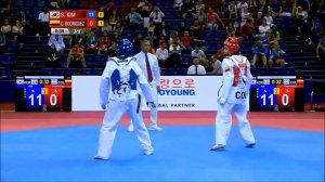 MOSCOW 2017 WORLD TAEKWONDO GRAND PRIX. SemiFinal W-49 KIM-RODRIGUES