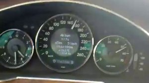 Мercedes CLS 500(308 hp)old acceleration 0-200.mp4