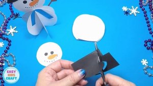 Paper Snowman | DIY Christmas Decoration Ideas