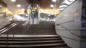 Москва 3284 станция метро Тропарёво осень день