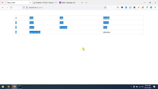 Laravel CRUD | Laravel CRUD Resource Controller | Laravel CRUD Bootstrap Modal Edit and Update