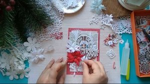 Скрапбукинг/ Мастер-класс по созданию новогодней открытки