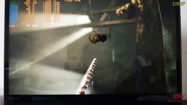 Tomb Raider 2013 PC Lenovo Yoga 530 Ryzen 5 2500u 35W MOD Benchmark 1080p смотреть онлайн