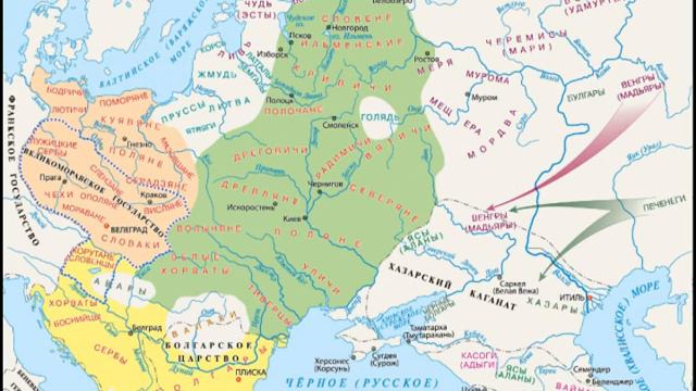 2. Заселение славянами восточной Европы