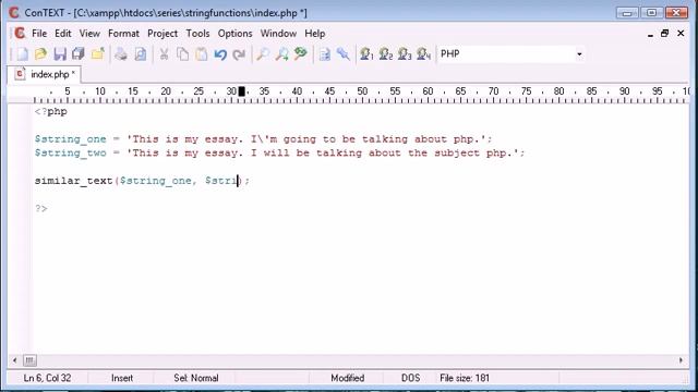 PHP 36  String Functions Part 3