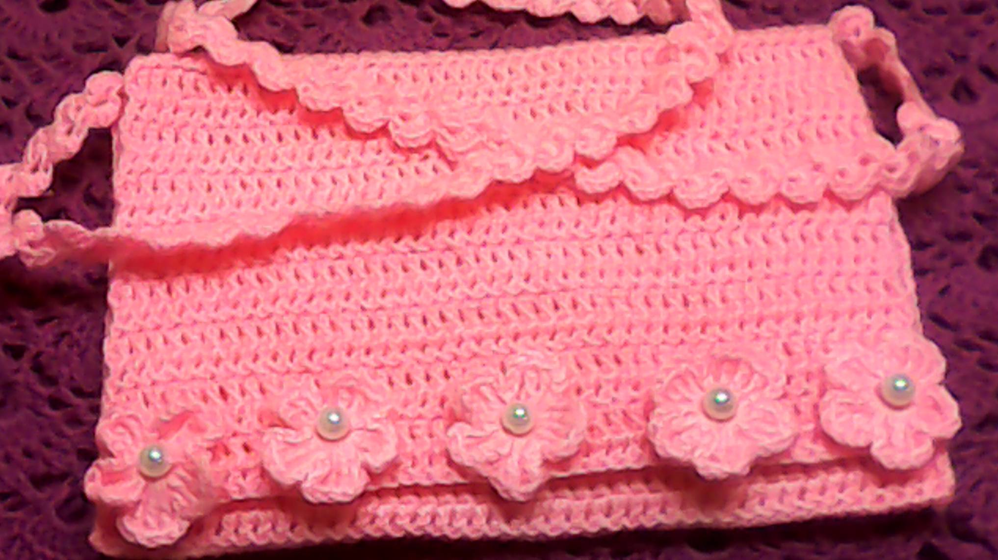 Детская сумочка крючкомМК для начинающих