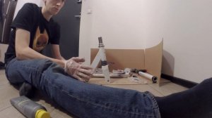 Oxelo Town 7 XL Susp замена переднего амортизатора / front suspension replacement