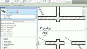 3. Перемычки в Revit. Расстановка в модели