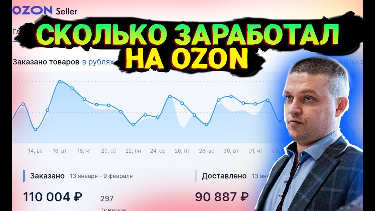 СКОЛЬКО ЗАРАБОТАЛ НА OZON. БИЗНЕС НА ЧПУ  + МАРКЕТПЛЕЙСЫ