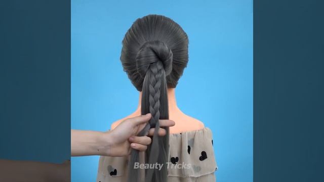 10 крутых причесок, которые можно сделать за минуту ❤️ Простые прически смотреть онлайн