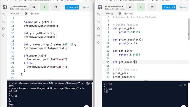Intro to Python for Java Coders: Functions & Methods
