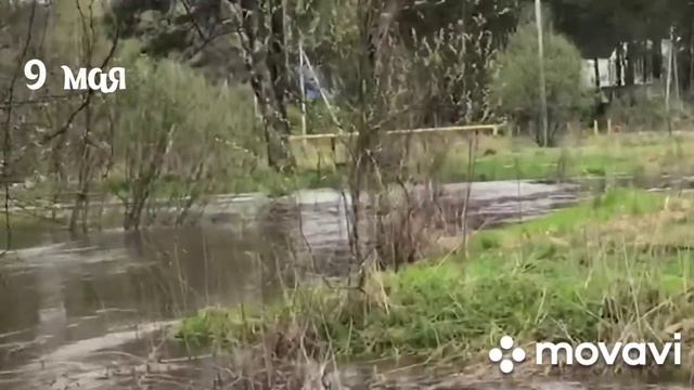 Плотина на даче! Наша река Серебрянка! Отдых у воды. смотреть онлайн