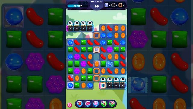 Candy Crush Saga Level 4113 No Boosters 28 moves смотреть онлайн