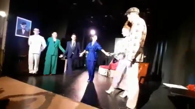 Спектакль  студентов мастерской Тамары Акуловой «Недосягаемая»  в стенах Ростовского филиала ВГИК.