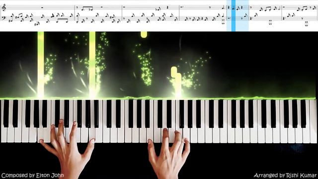 I'm Still standing Piano Instrumental | How to play I'm Still standing on Piano | Elton John смотреть онлайн