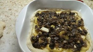 ПИРОГ с КАРТОШКОЙ и ЛЕСНЫМИ ГРИБАМИ
