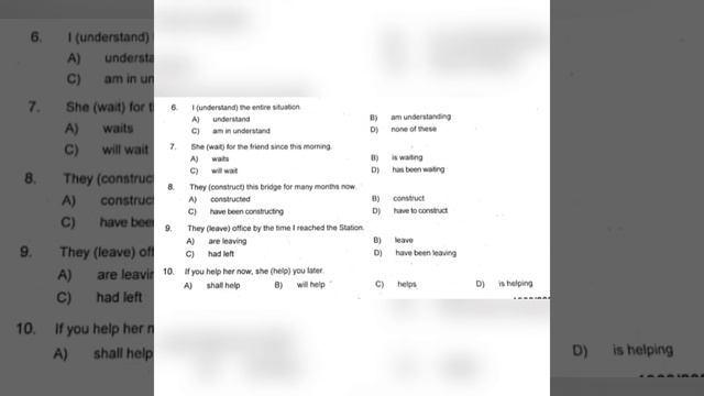 Cooperative Examination Board | Junior Clerk Exam 2020 | English Answer Key