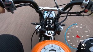 The fastest Honda Monkey Z50 in Sweden? Zongshen 212cc motor swap!