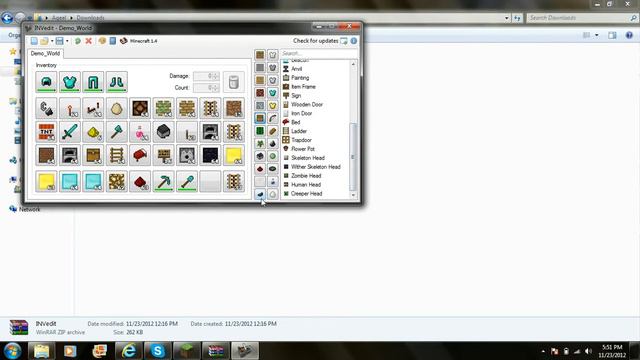 How to get invedit on minecraft (inventory editor) смотреть онлайн
