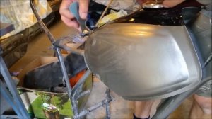 Painting the Motorcycle Fuel tank - Part 4 FINAL