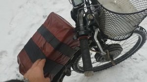 Электровелосипед с передним приводом