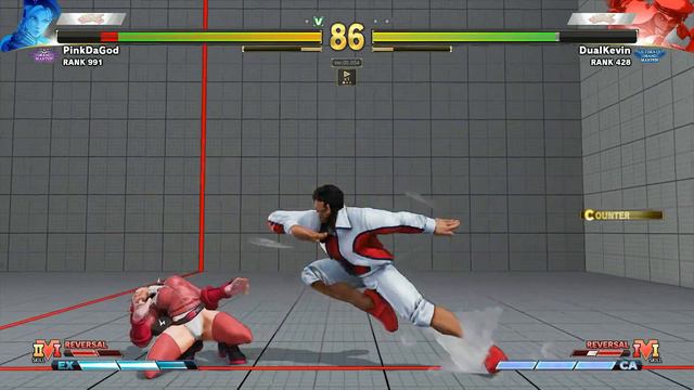 SFV CE Punk (Cammy) vs DualKevin (Rashid) FT3 смотреть онлайн