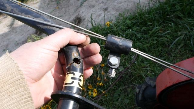 Доработка роторной косилки на мотоблок ОКА. смотреть онлайн