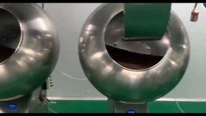 Линия производства драже, орехов, сухофруктов и рисовых шариков и т.д. в шоколаде (Китай)