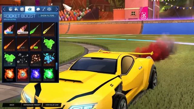 NEW BUMBLEBEE CAR GAMEPLAY On Rocket League! смотреть онлайн