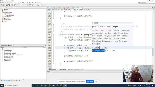 Mancala - 1D array vs 2D array смотреть онлайн