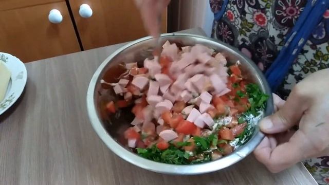 Горячие бутерброды в духовке из батона Пицца за 15 минут !!! смотреть онлайн