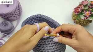 Легкий узор и красивая сумочка Дэни Видео мастер класс вязание крючком