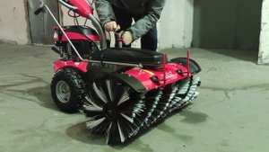 Подметальная машина HECHT 8101 S ( с электростартером)