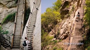 Гора Хуашань тропа смерти - самое жуткое и опасное место на планете! Huashan mountain