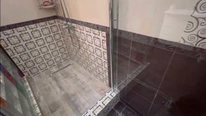 Душевая кабинка со стеклоблоков