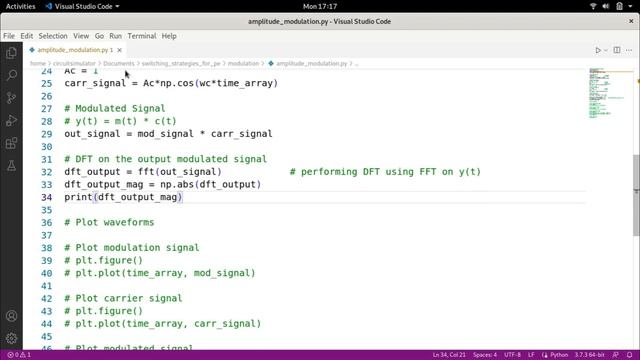 Performing DFT using the fft method in Numpy смотреть онлайн