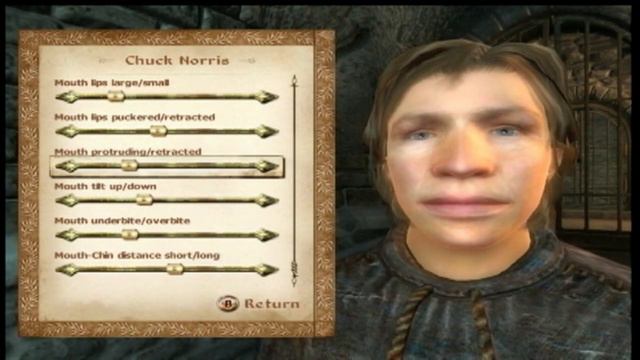 Chuck Norris in Oblivion Character Creation Tutorial (Xbox 360/PS3) смотреть онлайн