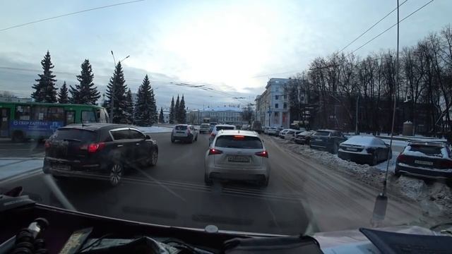 Дальнобой. Еду дальше Ярославль Кострома. Зима в России