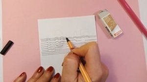 Простые рисунки в скечбук/ Как написать LOVE в 3D для скетчбука/ Рисуем просто  /Рисунки 3D 3Д