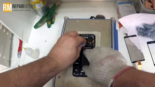 Samsung Galaxy S8 plus замена стекла - repairmobile.ru смотреть онлайн